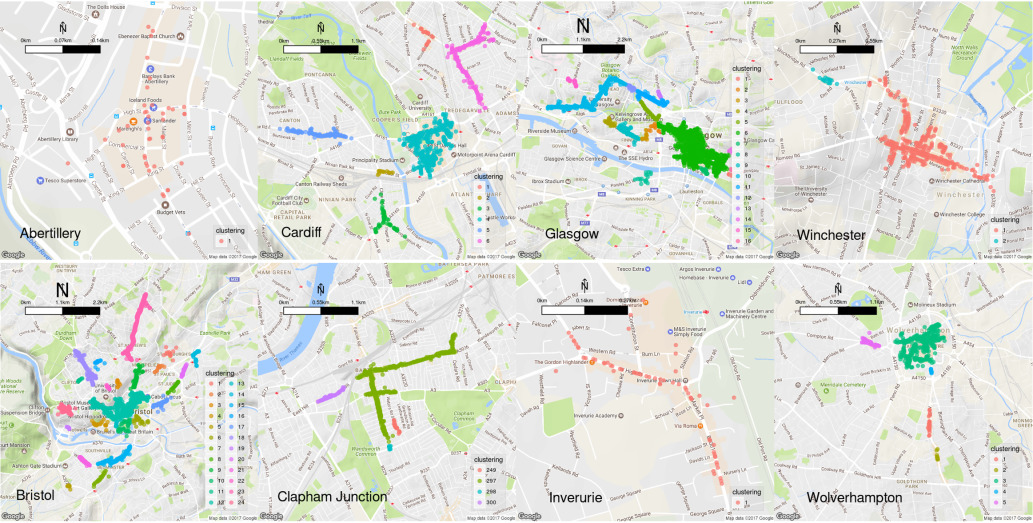 A Modified DBSCAN Clustering Method to Estimate Retail Center Extent. Pavlis et al. 2017