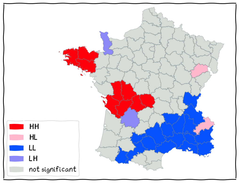 The Local Cluster Map